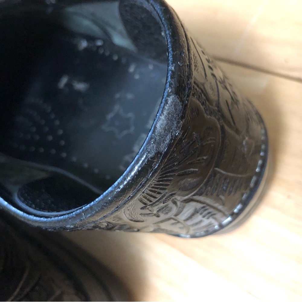 Dansko Black Embossed Sole Clogs - Picture 7 of 7